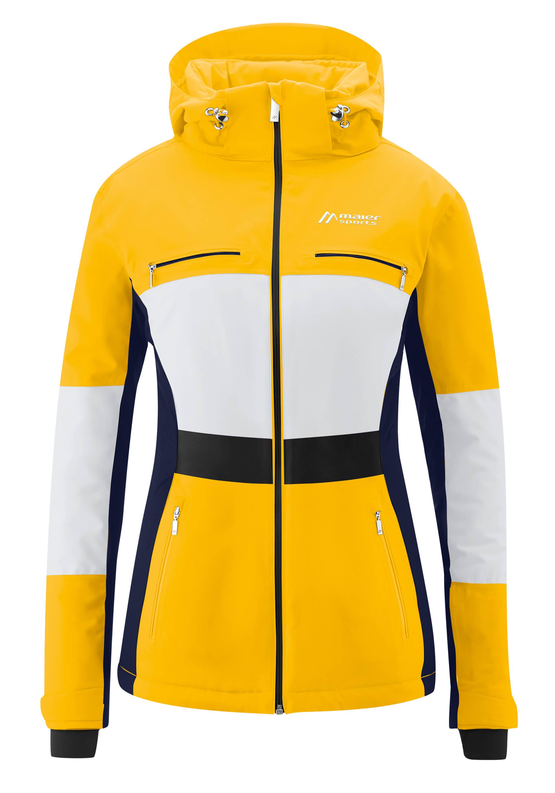 Maier Sports Skijacke »Teplaya«, Warm wattierte Skijacke mit optisch angedeutetem Gürtel von maier sports