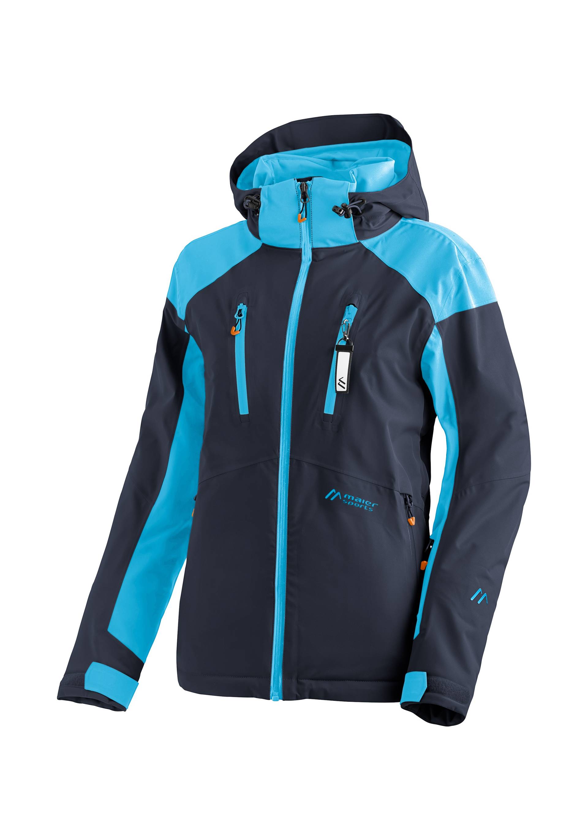 Maier Sports Skijacke »Vratna«, Damen Winterjacke, wind/wasserdicht, 4 RV-Taschen und Kapuze von maier sports