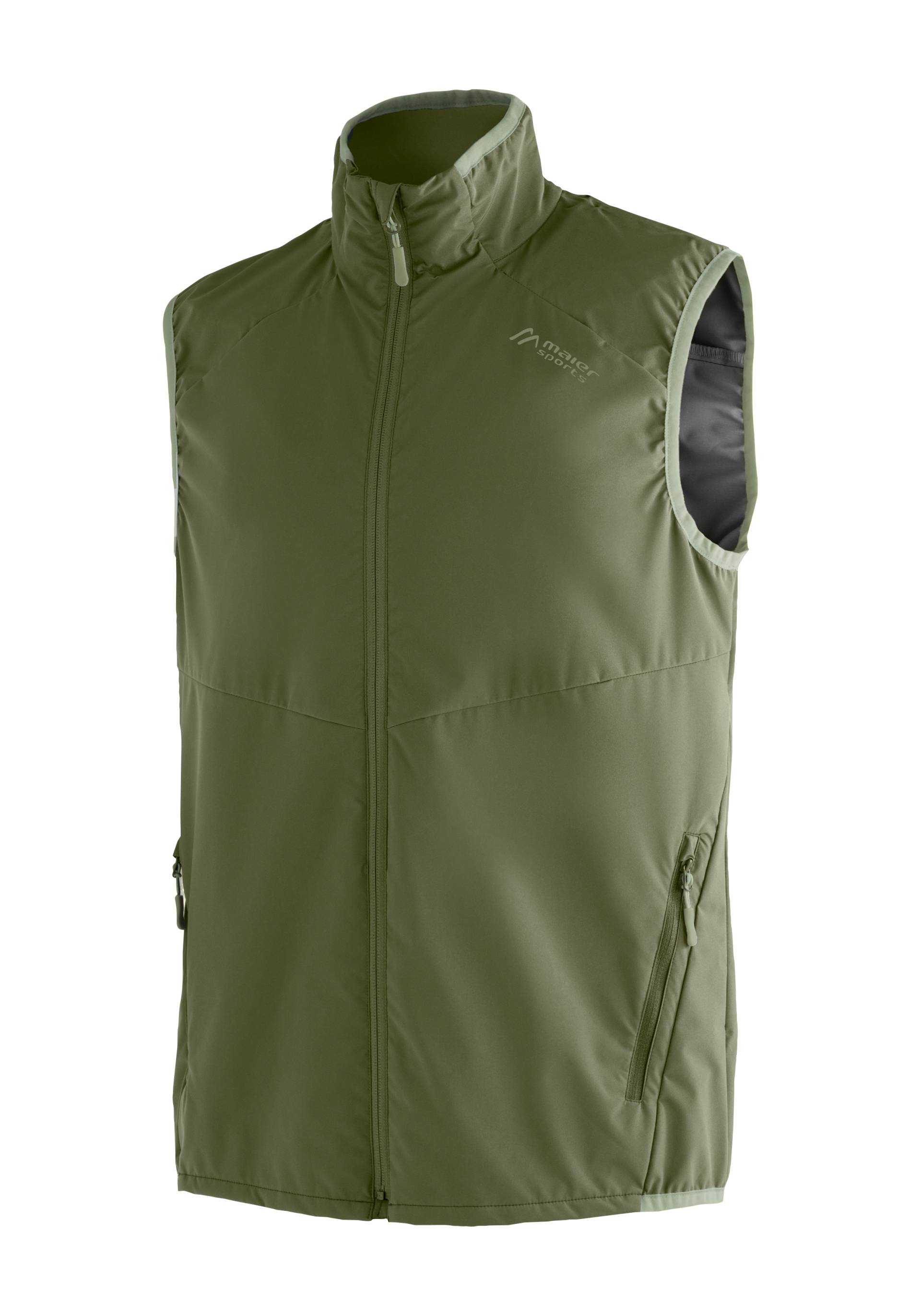 Maier Sports Softshellweste »Brims Vest M«, atmungsaktive Herren Weste, wasserabweisende Outdoorweste von maier sports