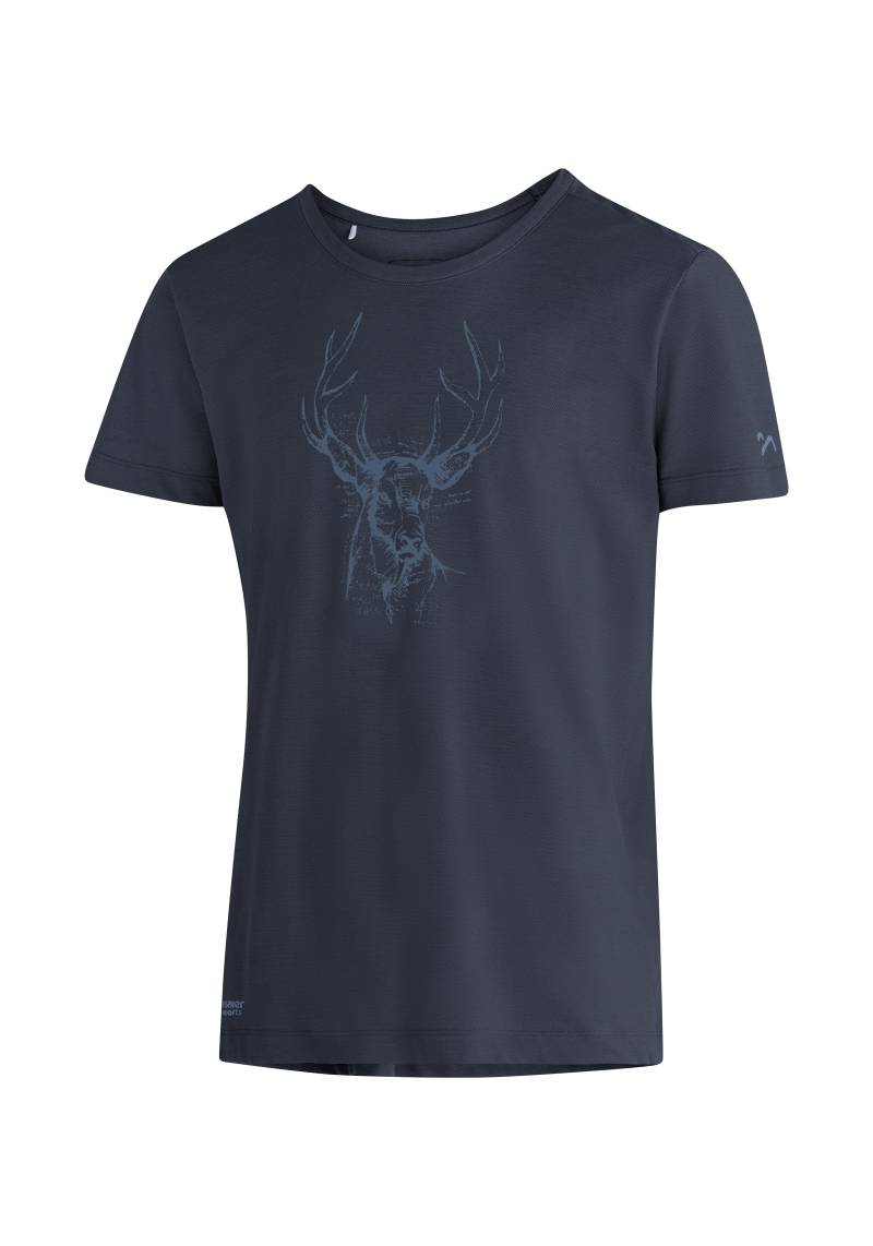 Maier Sports T-Shirt »Larix M«, Herren Funktionsshirt, Freizeitshirt mit Aufdruck von maier sports