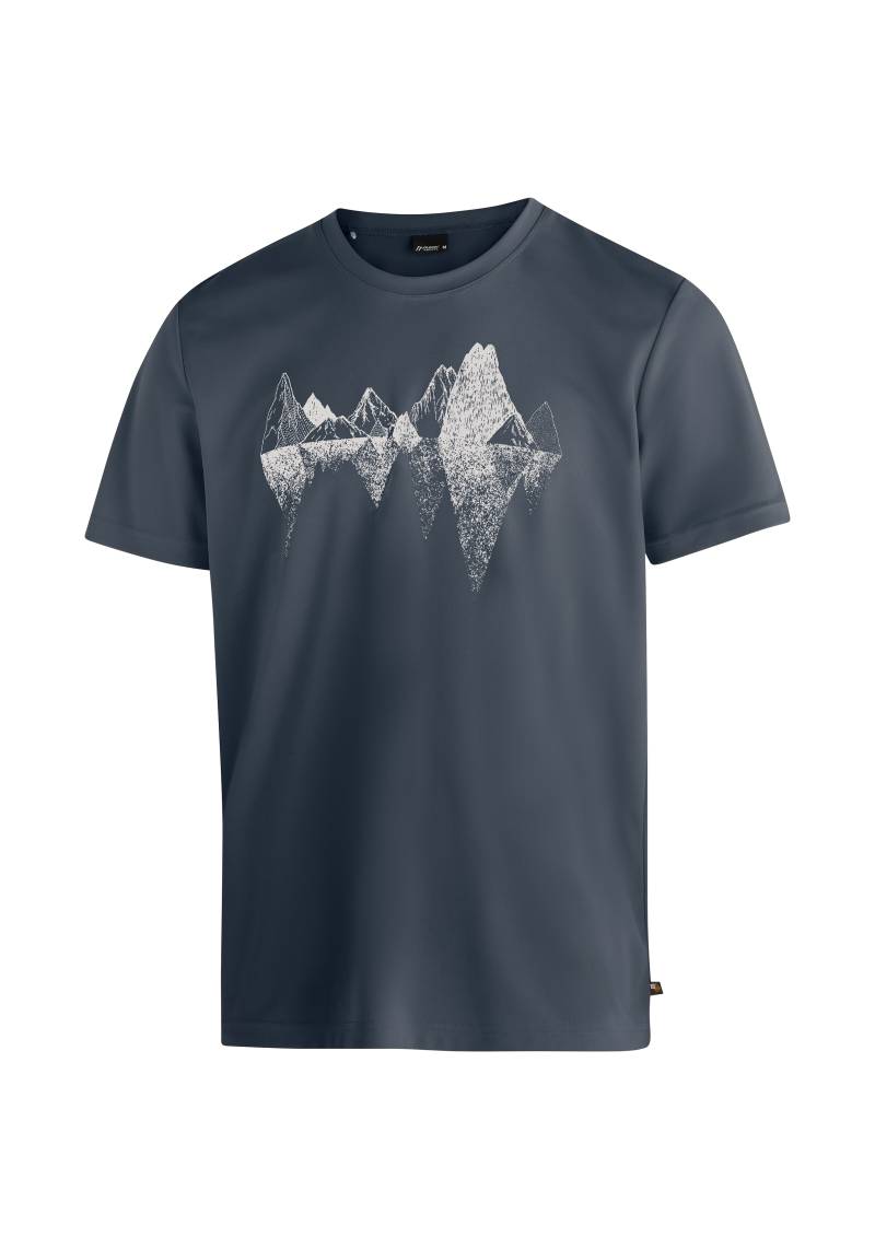 Maier Sports T-Shirt »Tilia Pique M«, Herren Funktionsshirt, Freizeitshirt mit Aufdruck von maier sports