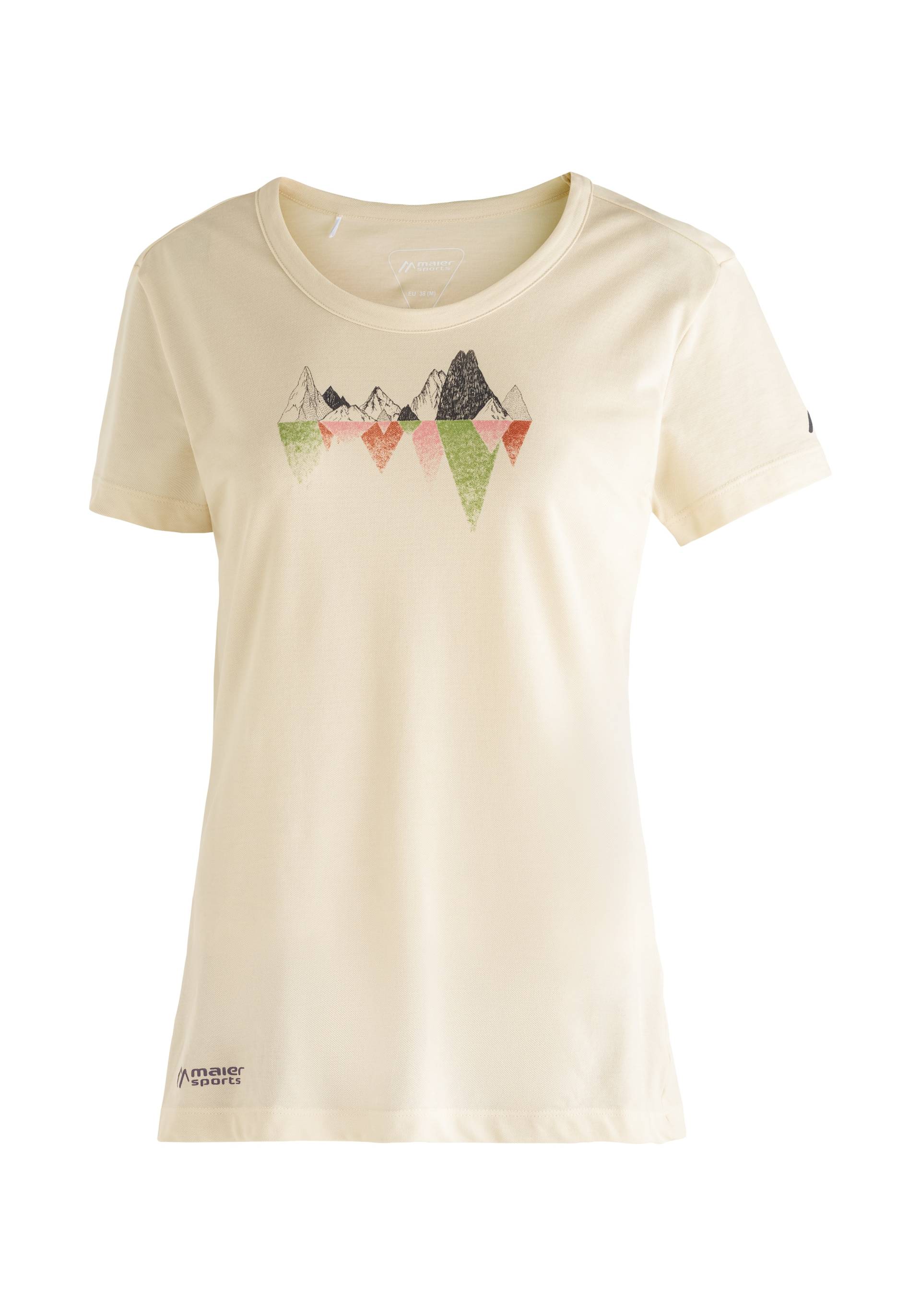 Maier Sports T-Shirt »Tilia Shirt W«, Damen Funktionsshirt, Freizeitshirt mit Aufdruck von maier sports