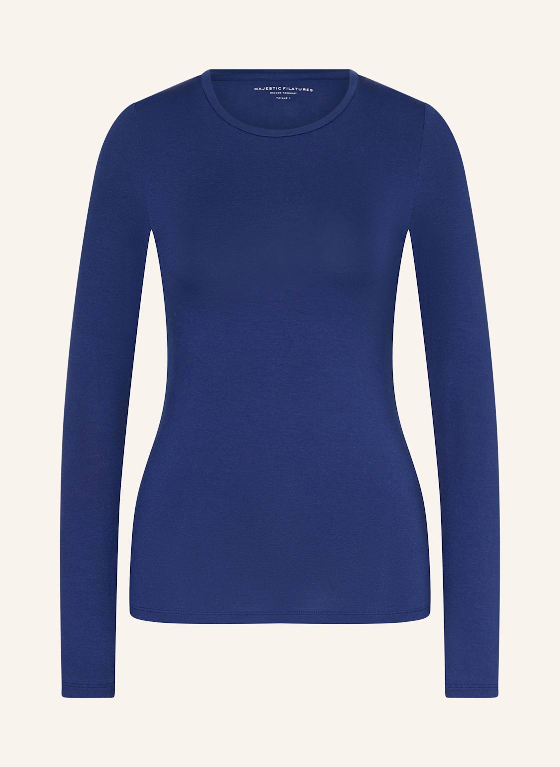 Majestic Filatures Longsleeve blau von majestic filatures