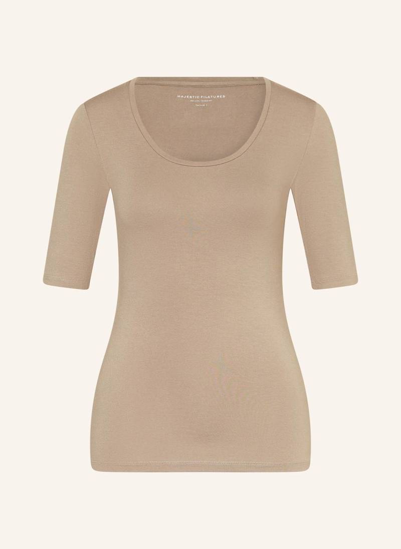 Majestic Filatures T-Shirt beige von majestic filatures