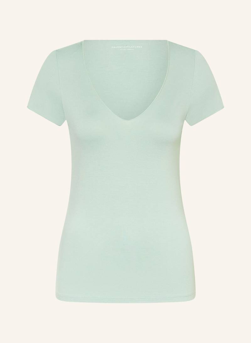 Majestic Filatures T-Shirt blau von majestic filatures