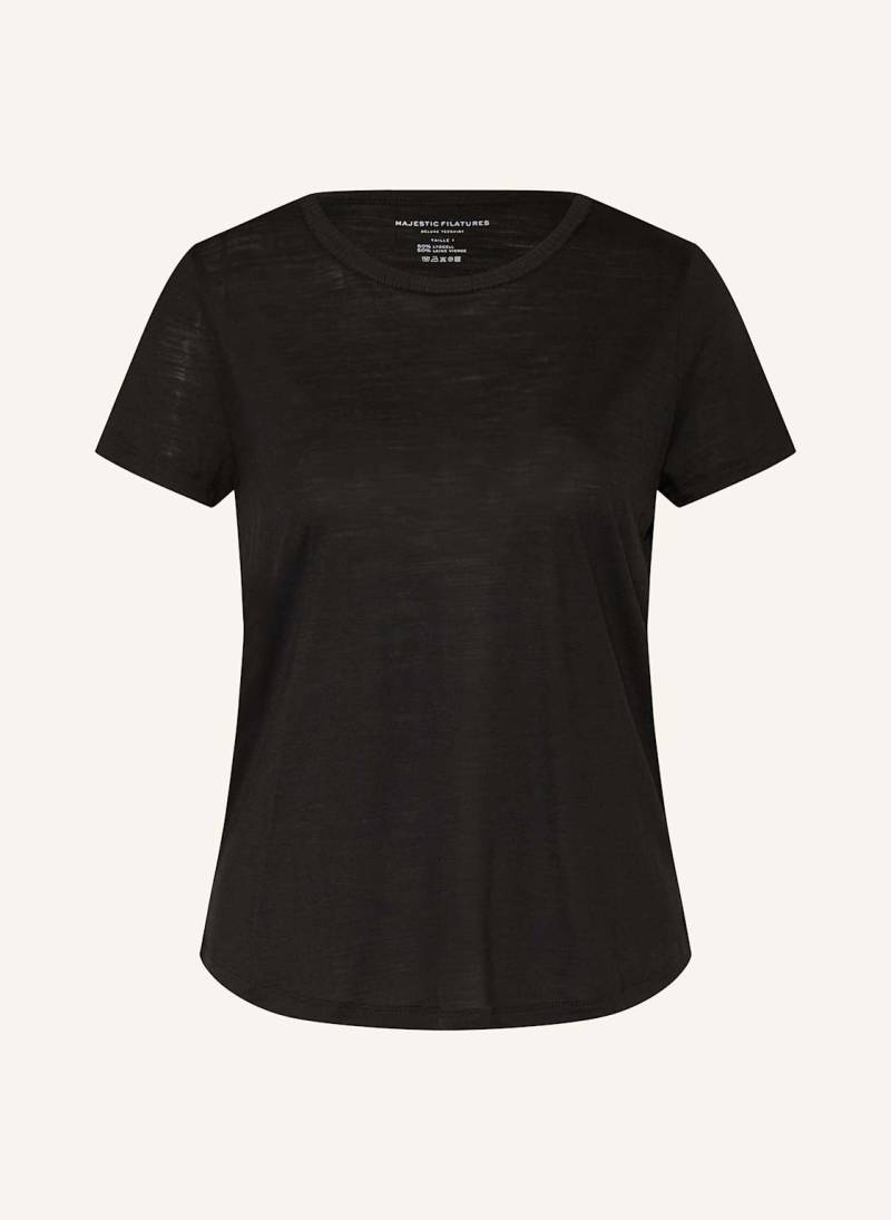 Majestic Filatures T-Shirt schwarz von majestic filatures