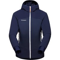 MAMMUT Damen Touren Hybridjacke Taiss Hoodie dunkelblau | L von mammut