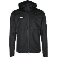 MAMMUT Herren Softshelljacke Ultimate VII Hoodie schwarz | L von mammut