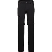 MAMMUT Herren Wanderhose Runbold ZipOff  schwarz | 46 (lang) von mammut