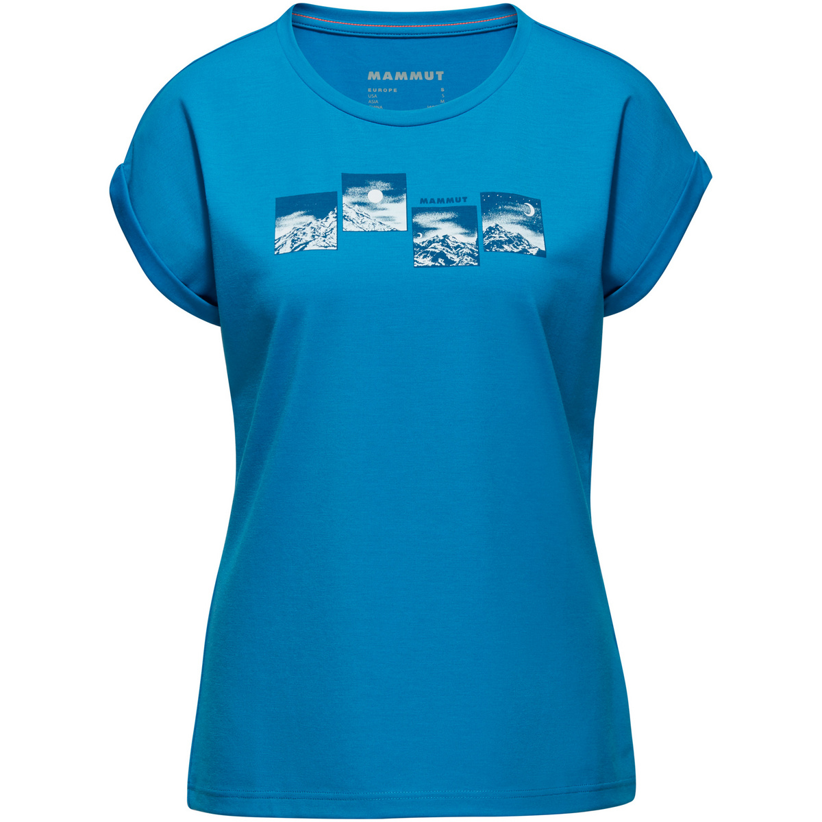 Mammut Damen Mountain Day And Night T-Shirt von mammut