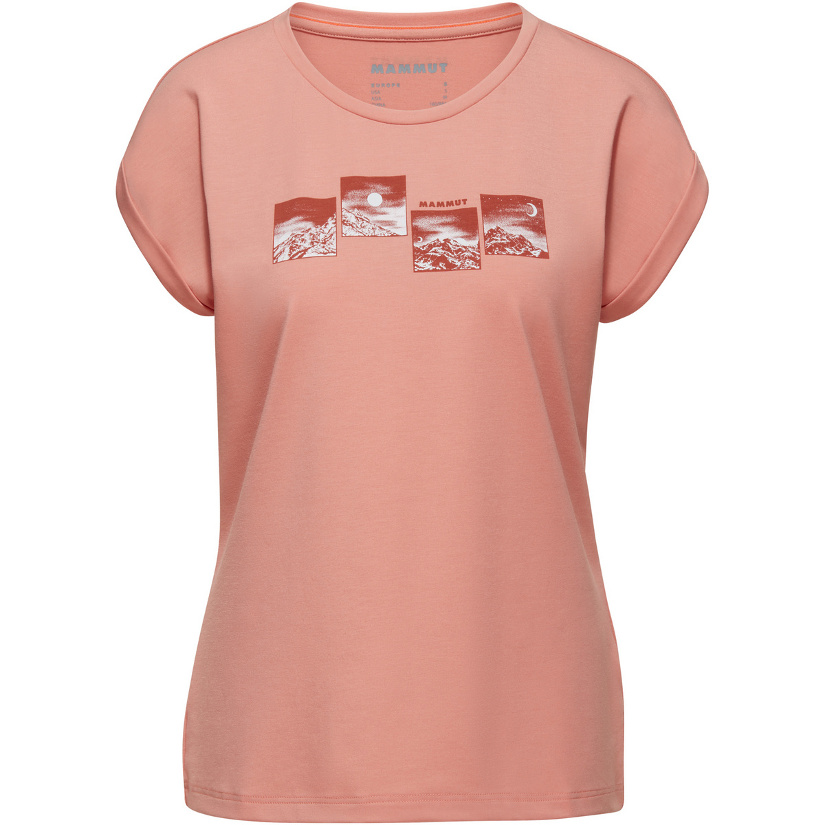 Mammut Damen Mountain Day And Night T-Shirt von mammut