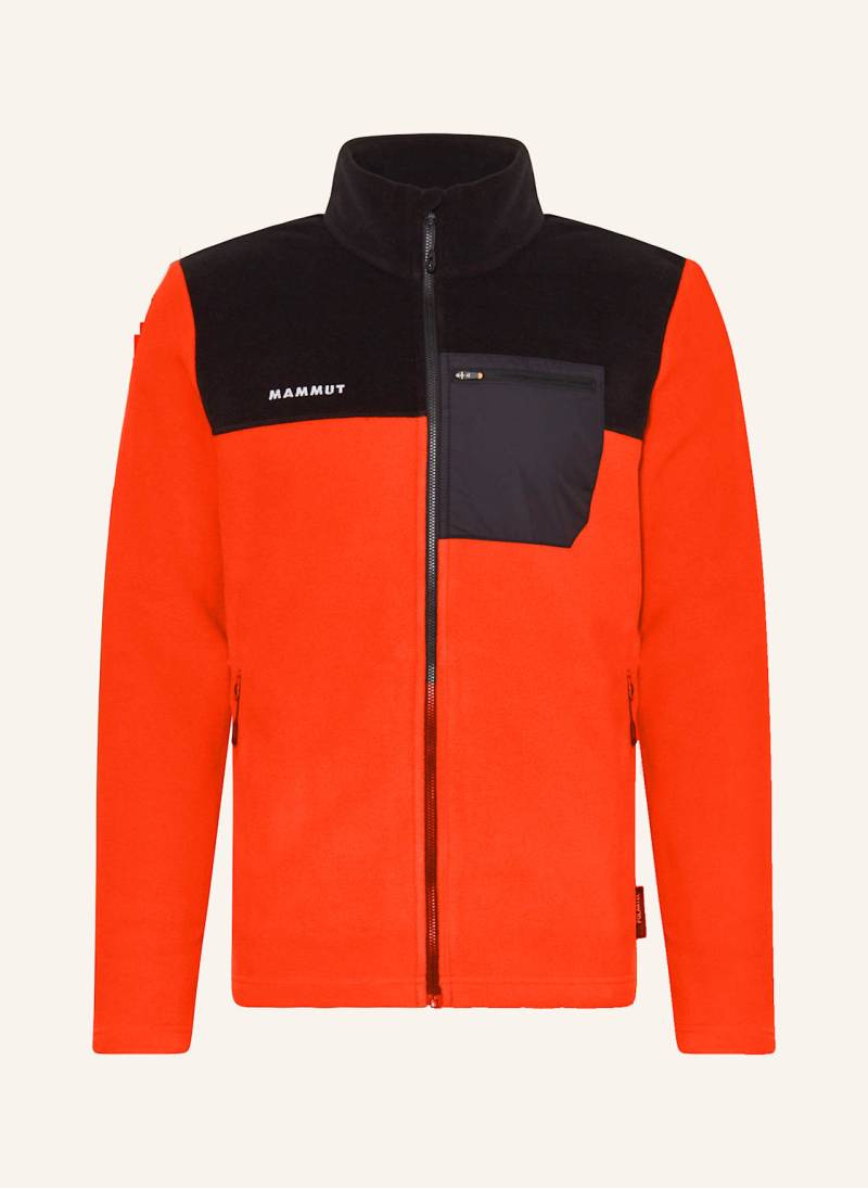 Mammut Fleecejacke Innominata rot von mammut