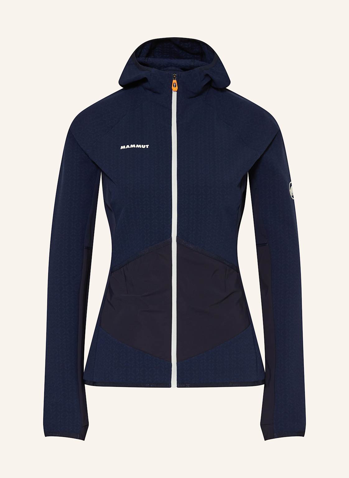 Mammut Funktionsjacke Eiger Speed Ml Hybrid Hooded blau von mammut