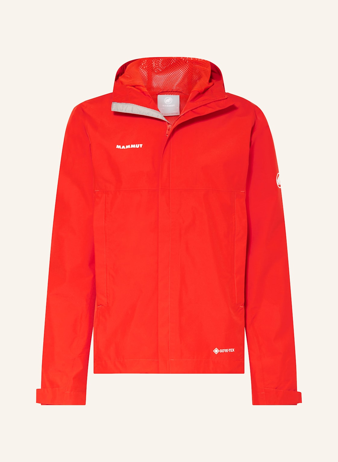 Mammut Funktionsjacke Treline Light Hs Hooded rot von mammut