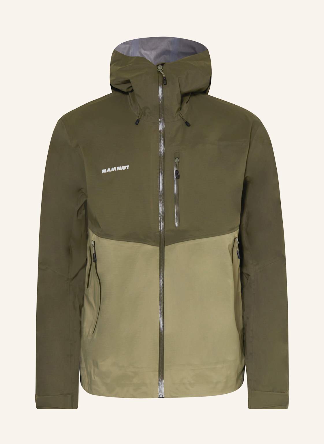 Mammut Hardshell-Jacke Alto Guide Hooded gruen Mammut Hardshell-Jacke Alto Guide Hooded gruen von mammut