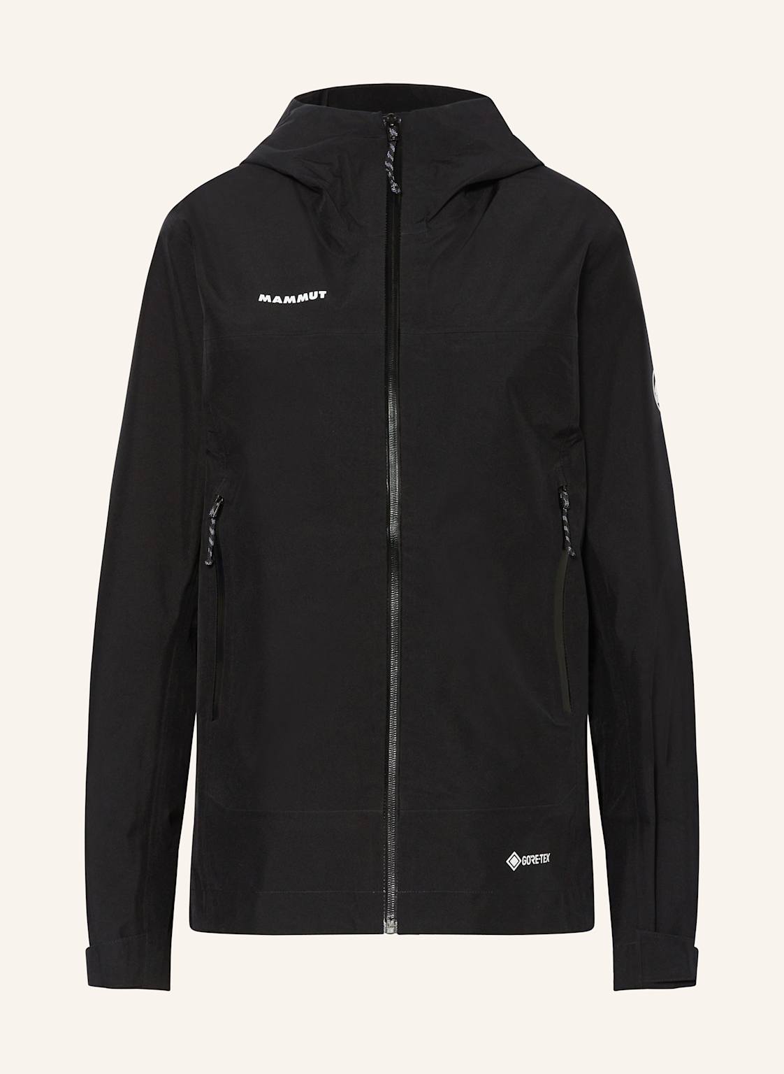 Mammut Hardshell-Jacke Crater Light Hs Hooded schwarz von mammut