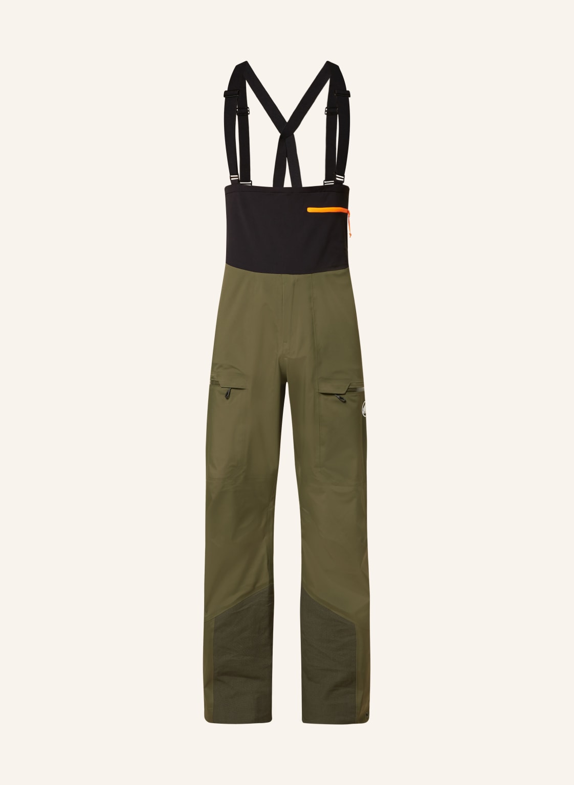 Mammut Hardshell-Skihose Haldigrat gruen von mammut