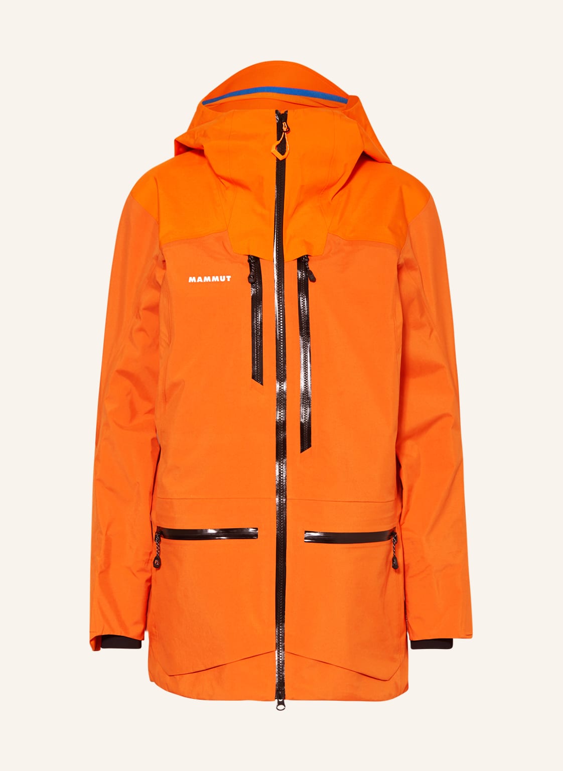 Mammut Hardshell-Skijacke Eiger Free Pro orange Mammut Hardshell-Skijacke Eiger Free Pro orange von mammut