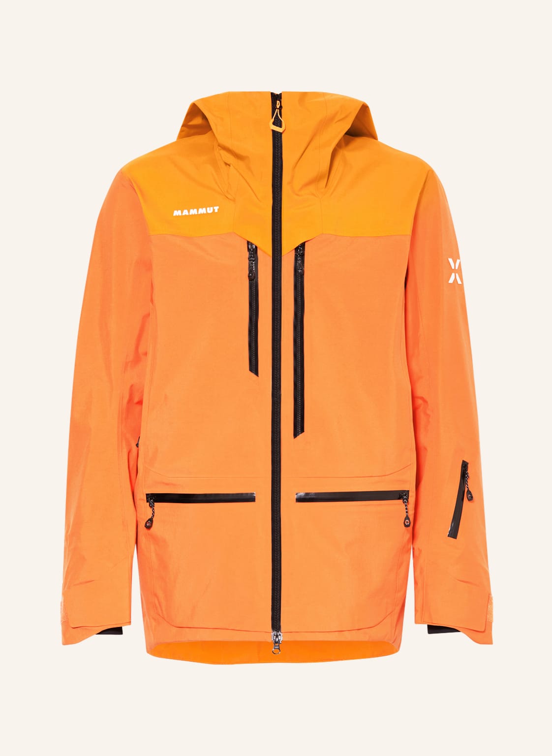 Mammut Hardshell-Skijacke Eiger Free Pro orange von mammut