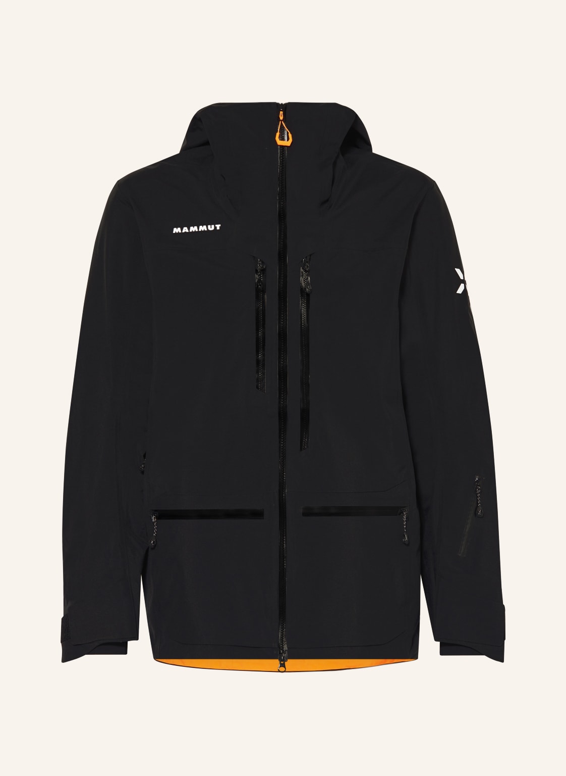 Mammut Hardshell-Skijacke Eiger Free Pro schwarz von mammut