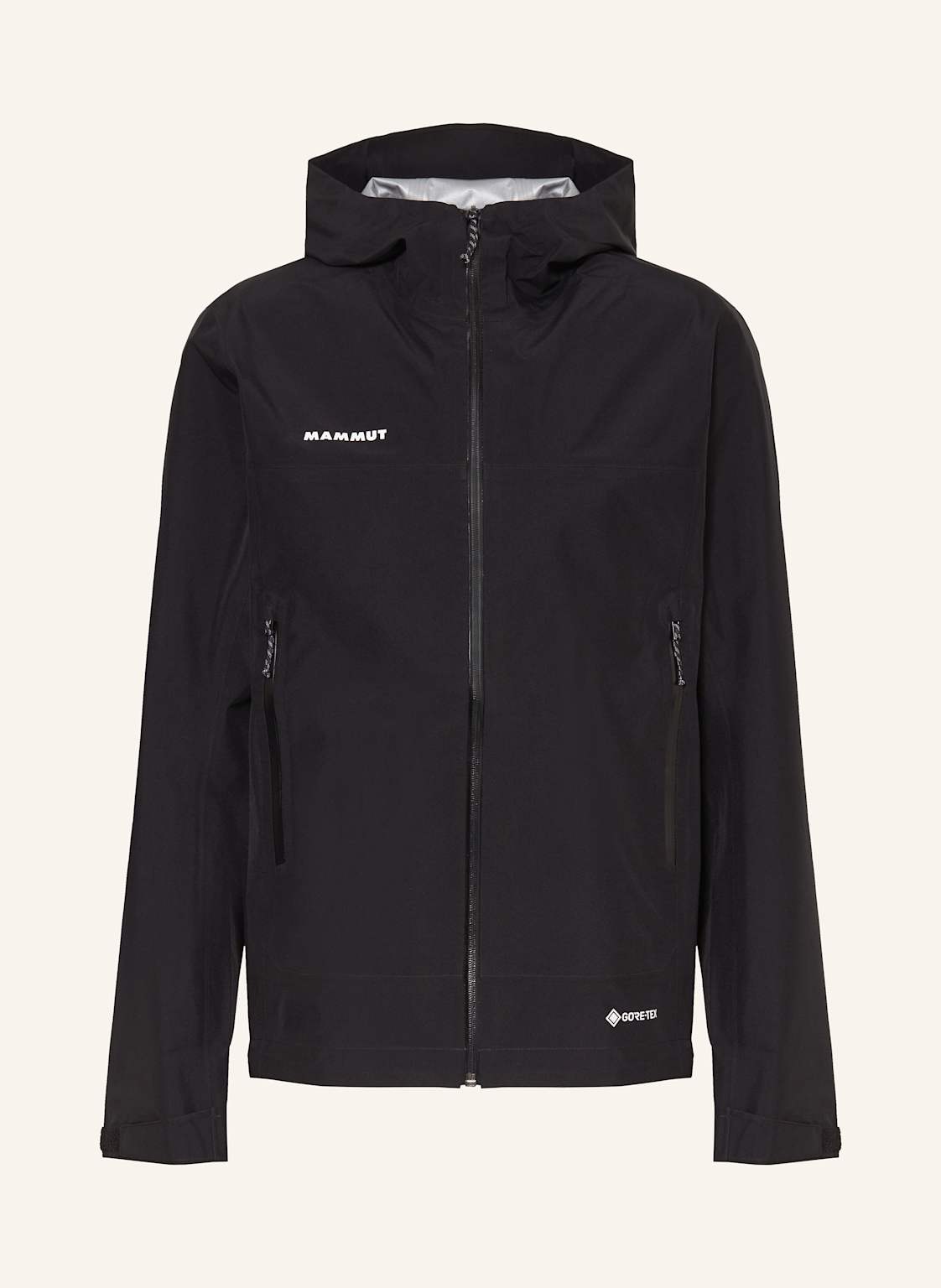 Mammut Hardshelljacke Crater Light Hs Hooded schwarz von mammut