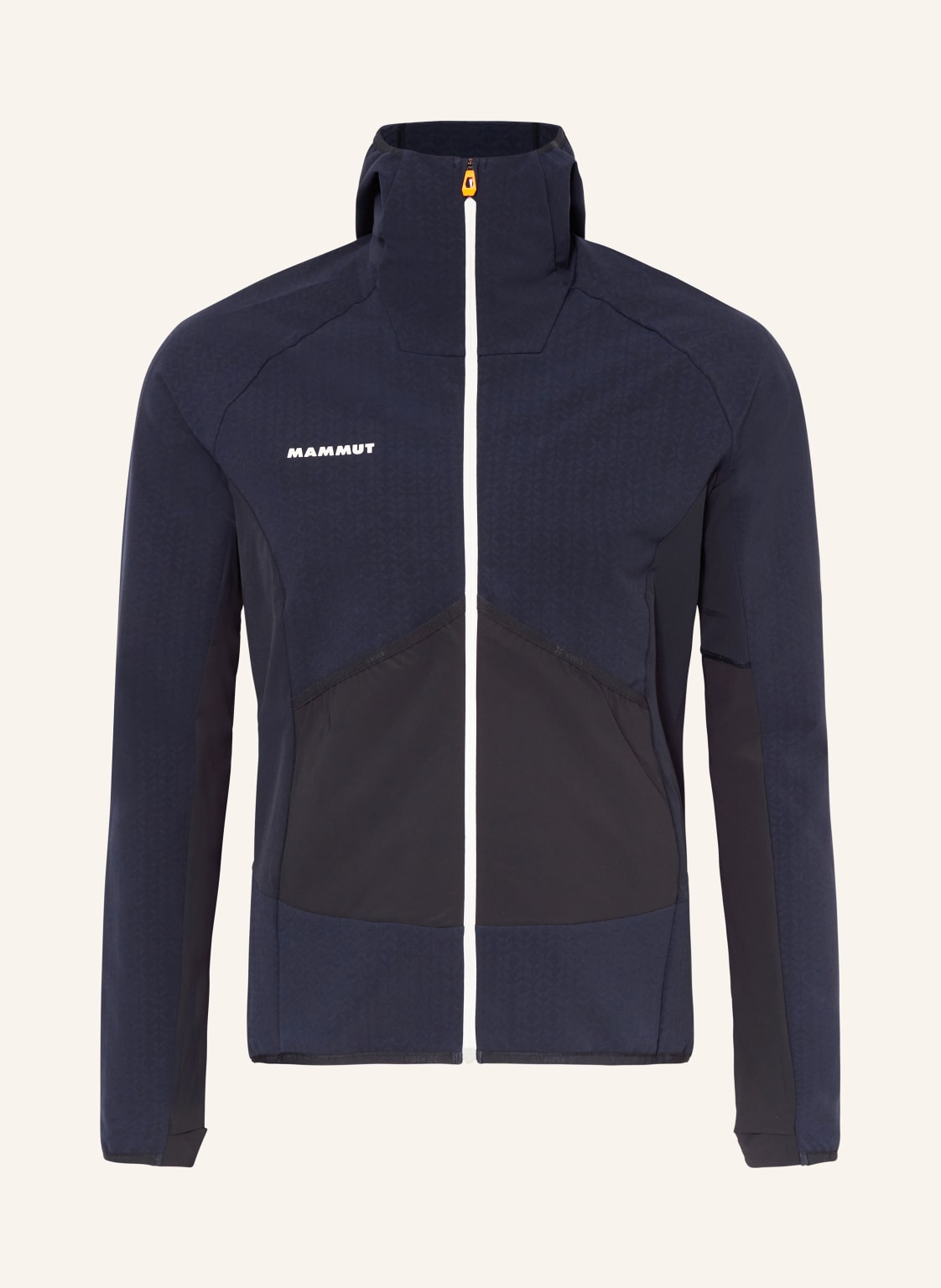 Mammut Hybrid-Jacke Eiger Speed blau von mammut