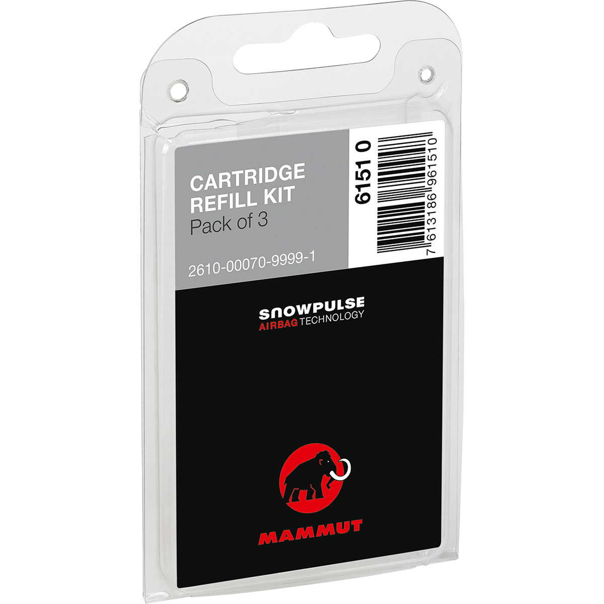 Mammut Kartusche Refill Kit 3er-Pack von mammut