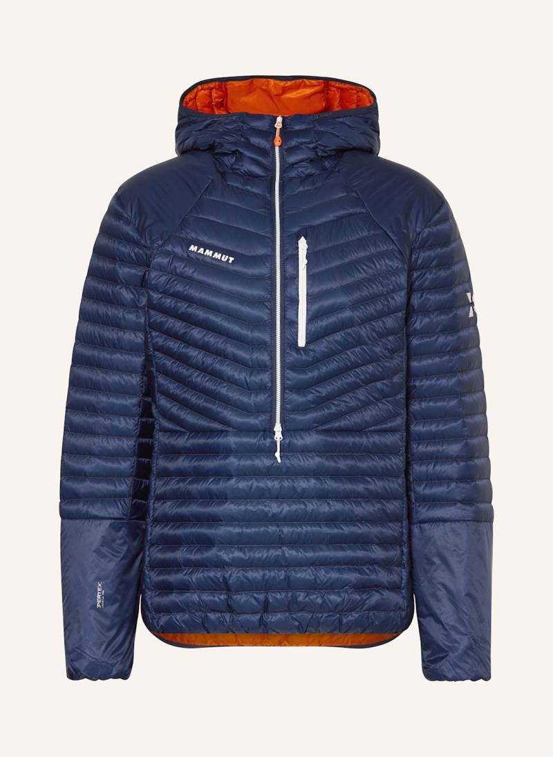 Mammut Lightweight-Daunenjacke Eiger Speed In Half Zip Hoodie blau von mammut