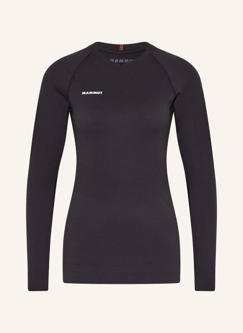 Mammut Longsleeve Trift Mit Merinowolle schwarz von mammut