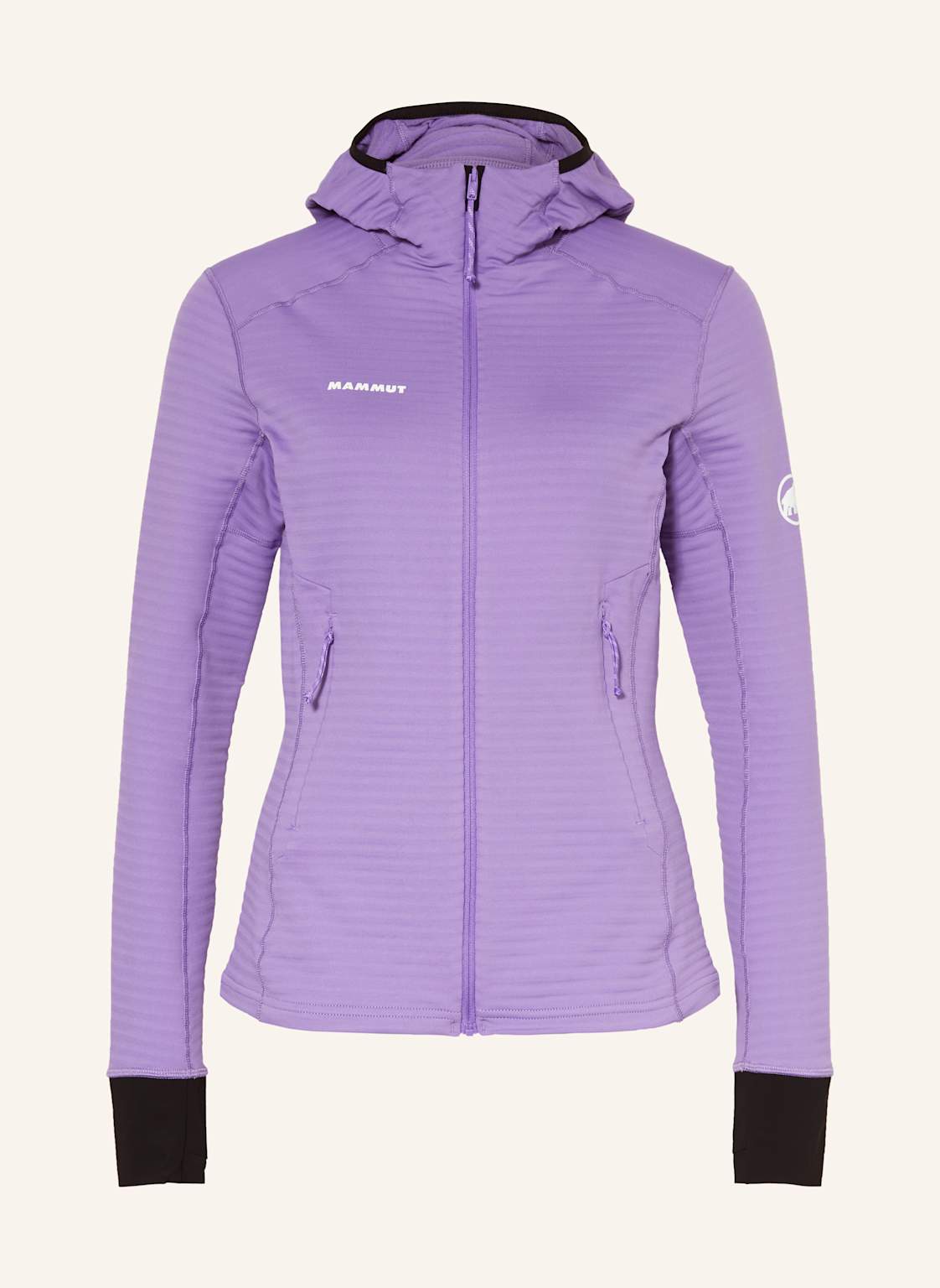 Mammut Midlayer Jacke Taiss Light Mit Kapuze lila von mammut