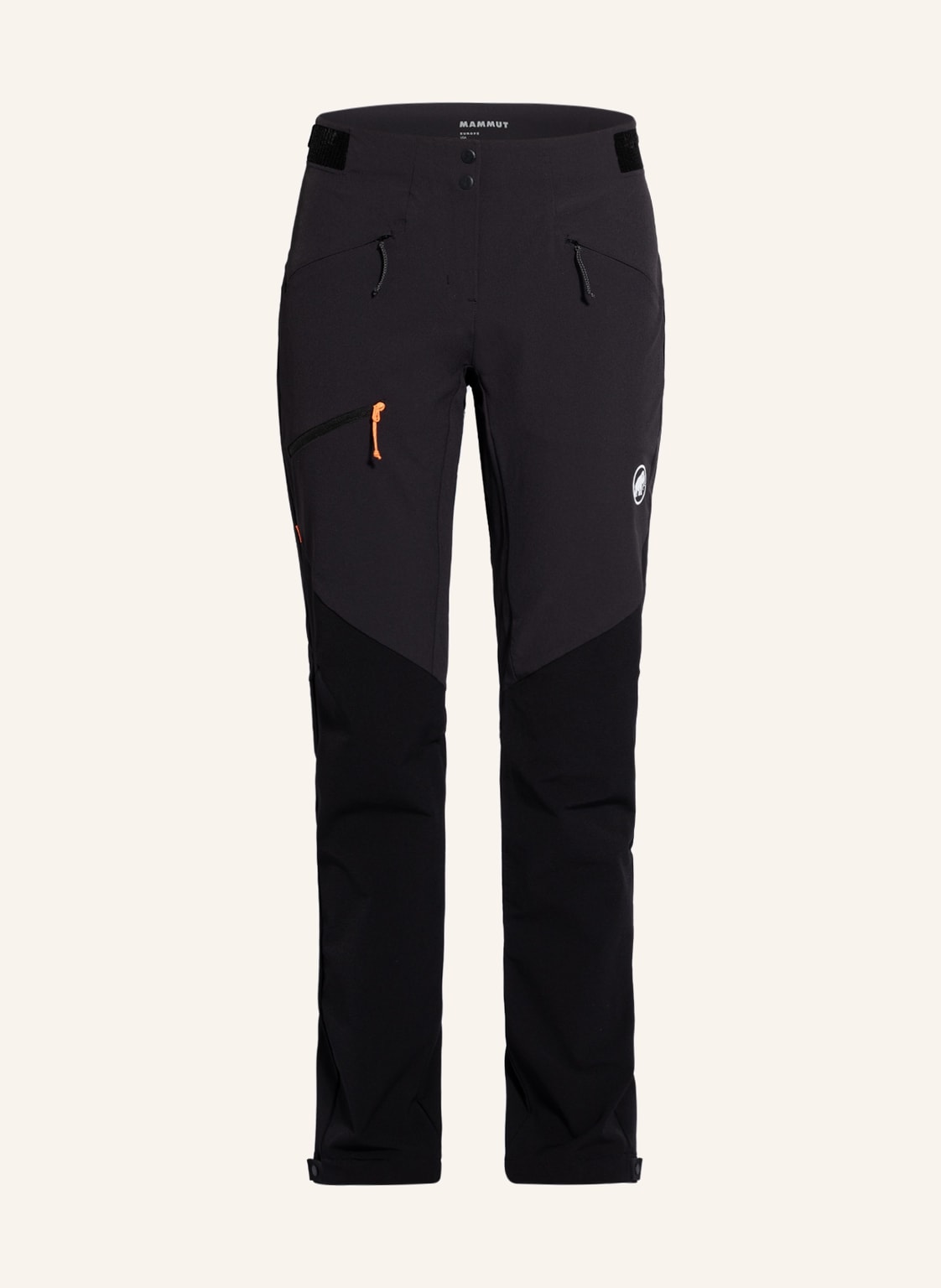 Mammut Softshellhose Courmayeur schwarz von mammut