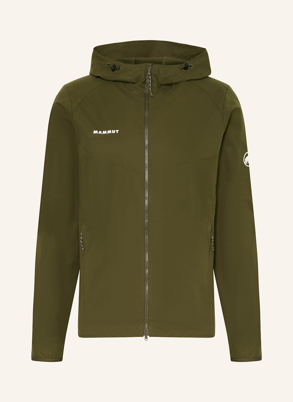 Mammut Softshell-Jacke Granite So Hooded gruen von mammut