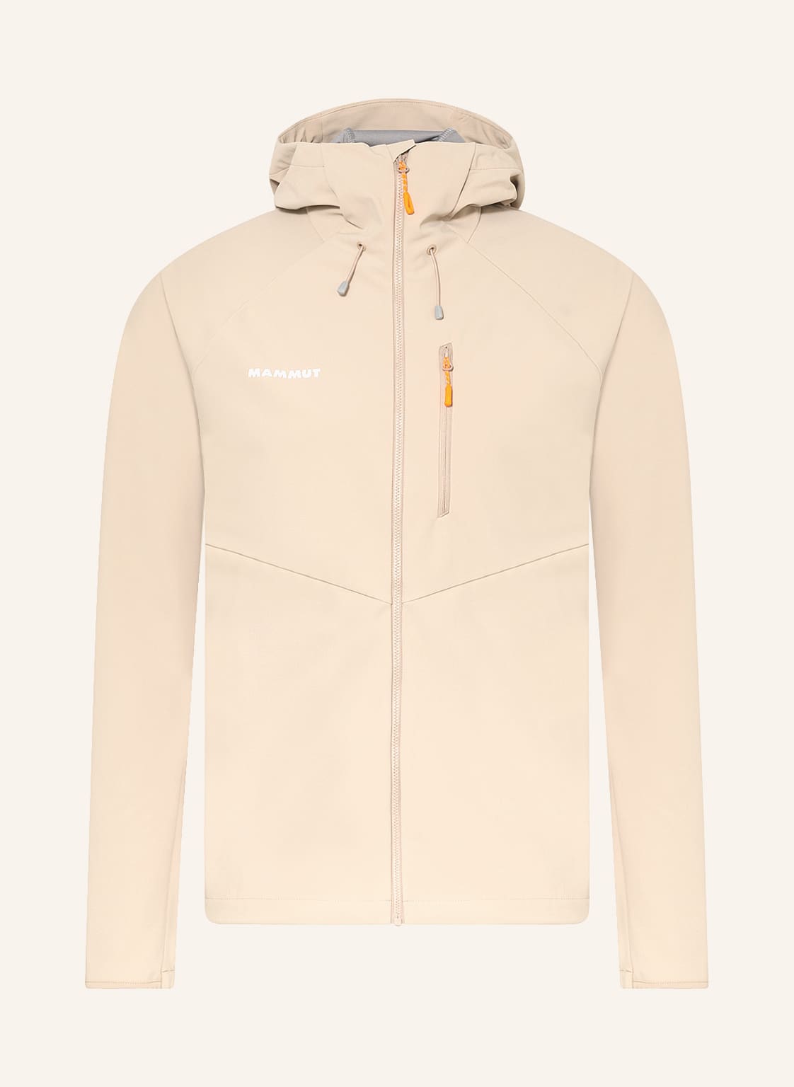 Mammut Softshelljacke Ultimate Comfort Mit Kapuze beige von mammut