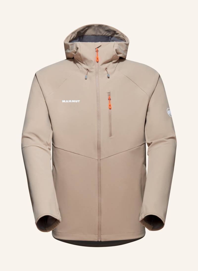 Mammut Softshelljacke Ultimate Comfort Mit Kapuze beige von mammut