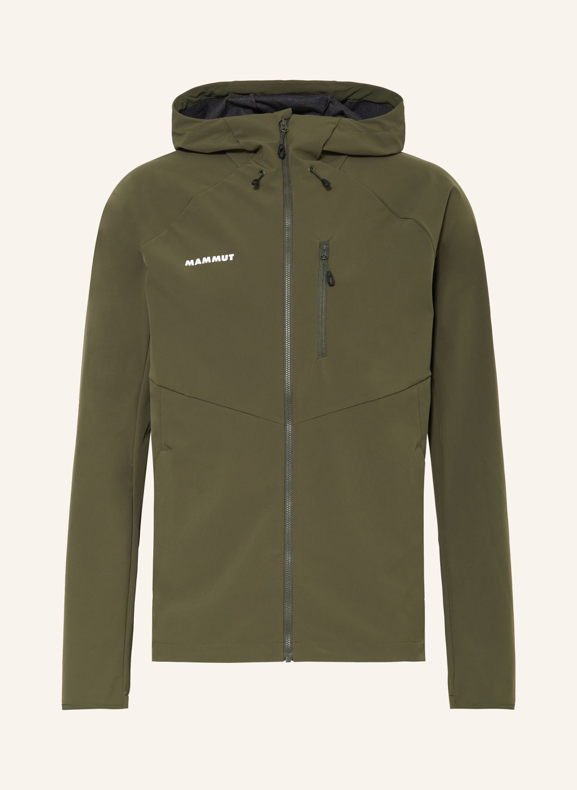 Mammut Softshell-Jacke Ultimate Comfort gruen von mammut