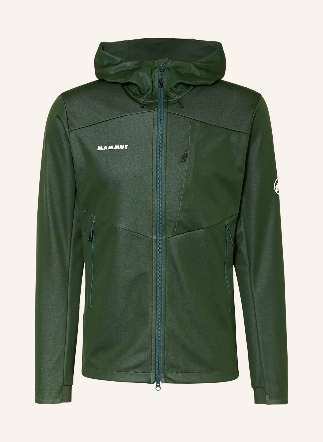 Mammut Softshell-Jacke Ultimate Vii gruen von mammut