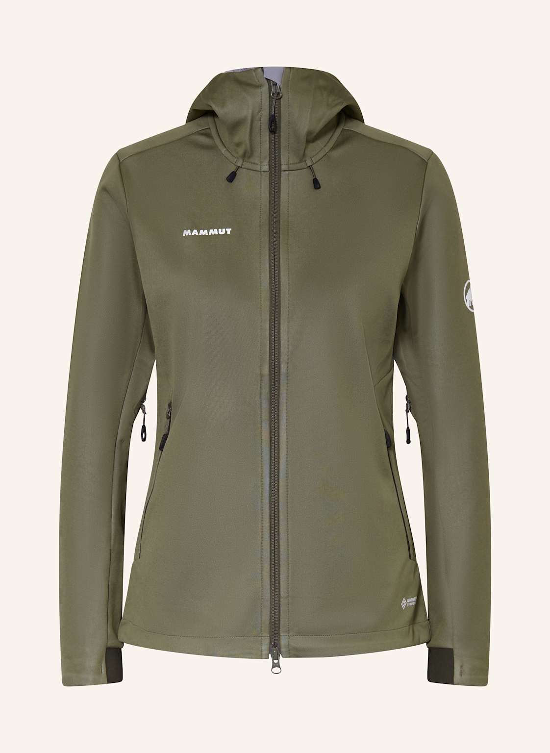 Mammut Softshelljacke Ultimate Vii Mit Kapuze gruen von mammut