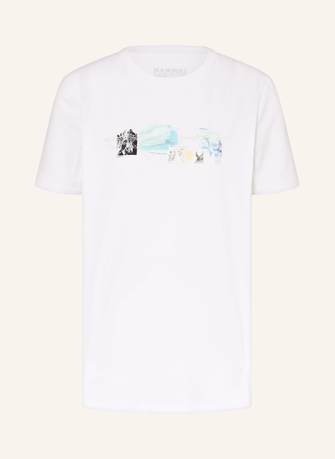 Mammut T-Shirt Mountain 3308m weiss Mammut T-Shirt Mountain 3308m weiss von mammut
