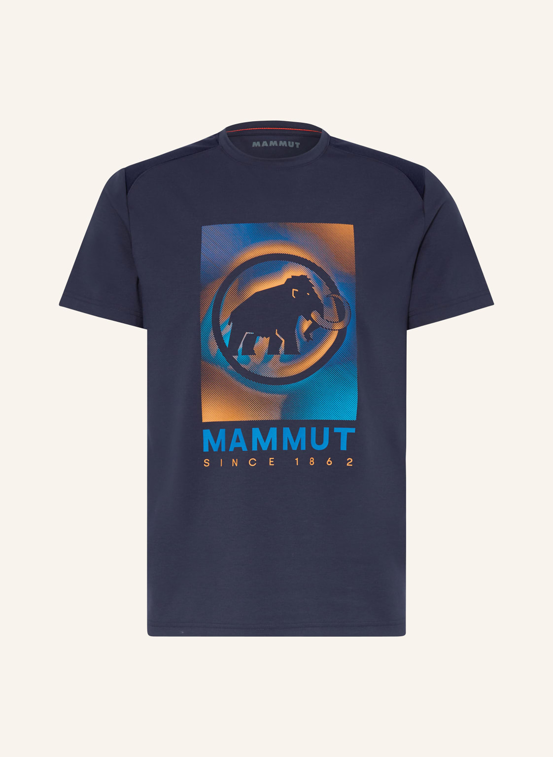 Mammut T-Shirt Trovat blau von mammut