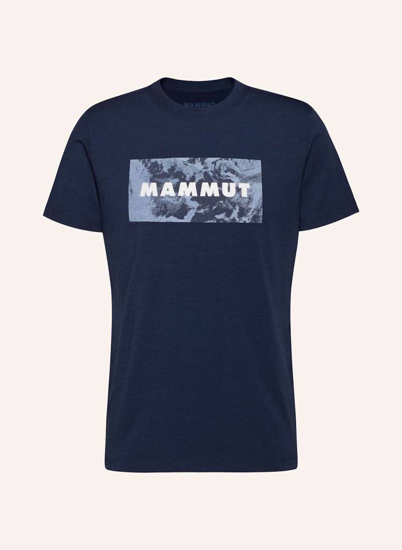 Mammut T-Shirt Trovat blau von mammut