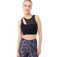 MANDALA Damen Sport-BH Mesh schwarz | L von mandala