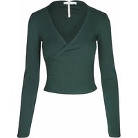 MANDALA Damen Wickelweste Wrap Claire dunkelgrün | S MANDALA Damen Wickelweste Wrap Claire dunkelgrün | S von mandala