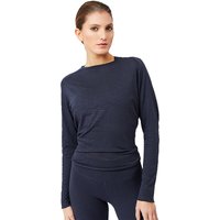 MANDALA Damen Yogashirt Back Bow dunkelblau | L von mandala