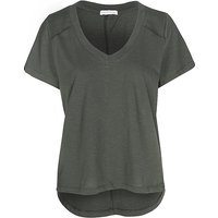 MANDALA Damen Yogashirt The New V-Neck olive | M MANDALA Damen Yogashirt The New V-Neck olive | M von mandala