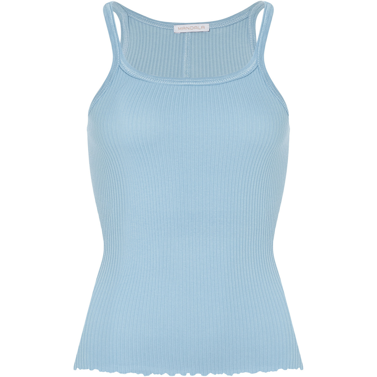 Mandala Damen Ribbed Top von mandala