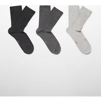 3-er Pack Baumwollsocken von mango man