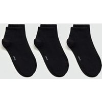 3er-Pack Baumwollsocken mit Rippmuster 3er-Pack Baumwollsocken mit Rippmuster von mango man