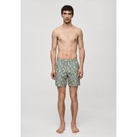 Badeshorts mit Papaya-Print von mango man