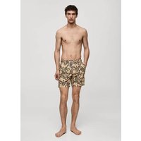 Badeshorts mit floralem Dessin von mango man