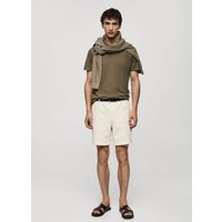 Basic-T-Shirt aus Comfort-Stretch-Baumwolle Basic-T-Shirt aus Comfort-Stretch-Baumwolle von mango man